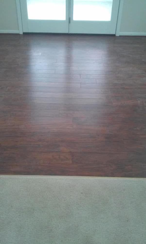 Kitchen remodel after water damage.