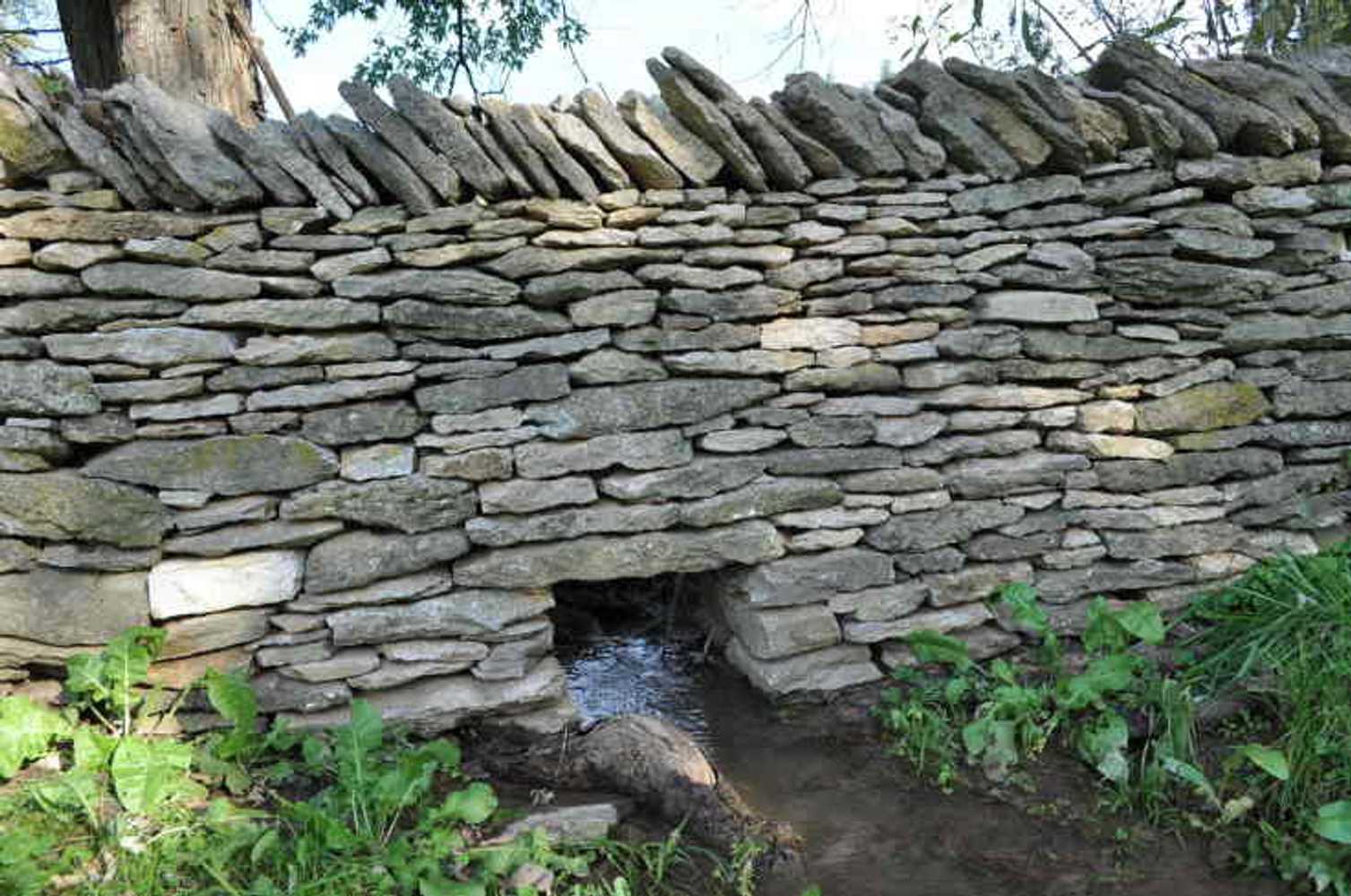 Dry Stone Walling project of Borrowed Ground