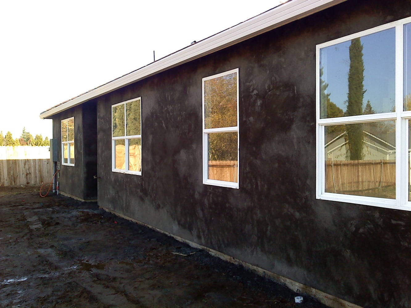 Three coat with texture