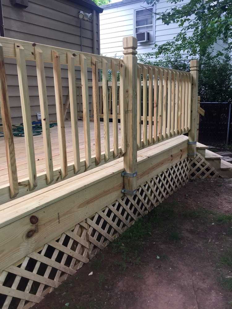 Wood Deck Construction