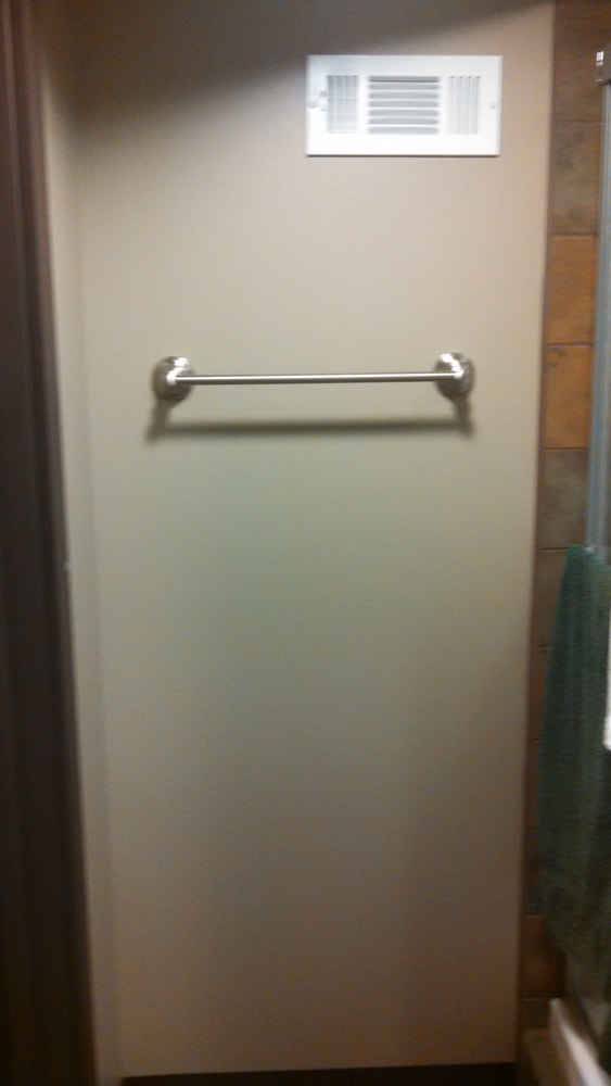 Basement bathroom remodel