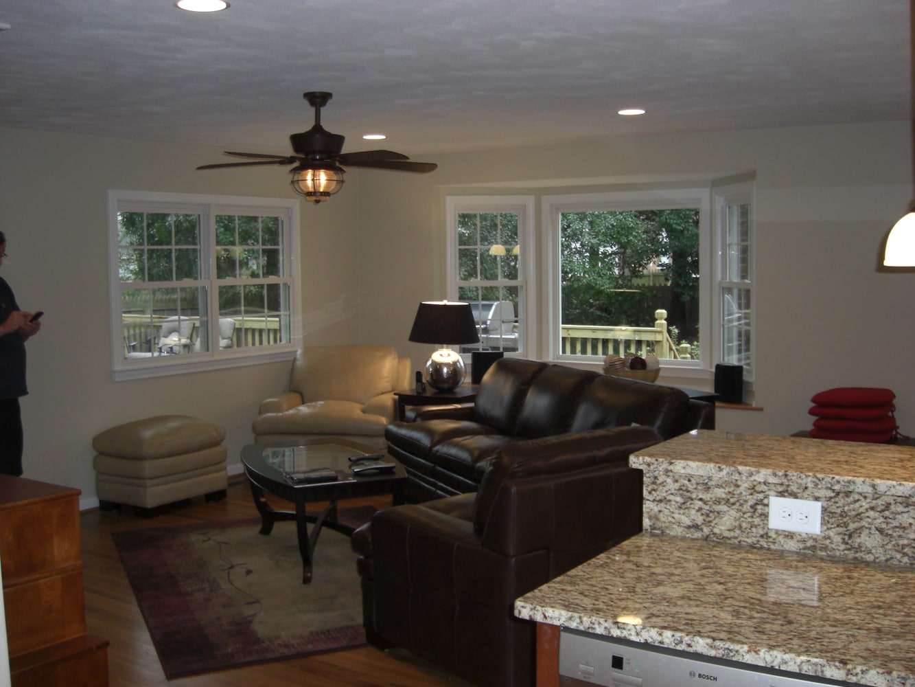 Room Addition - Before & After