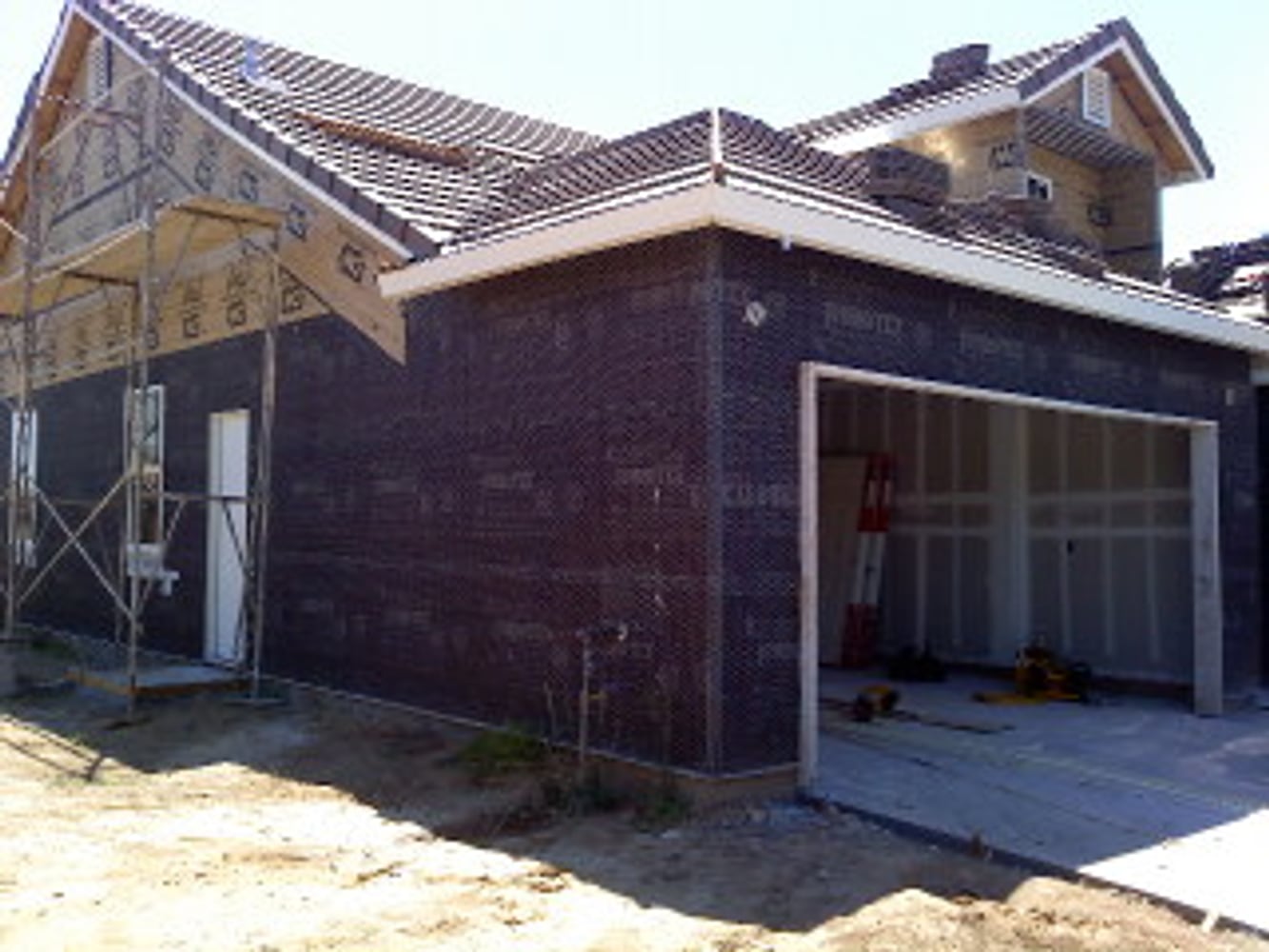 Three coat with texture