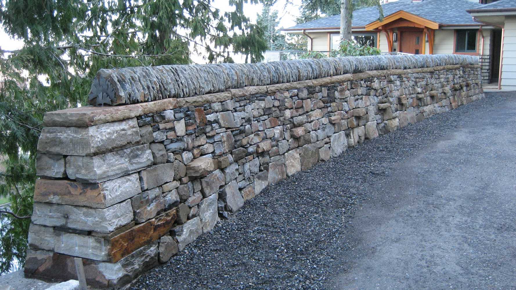 Dry Stone Walling project of Borrowed Ground