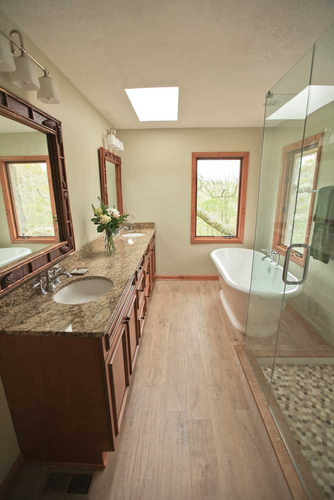 Sophisticated Mountain Master Bath