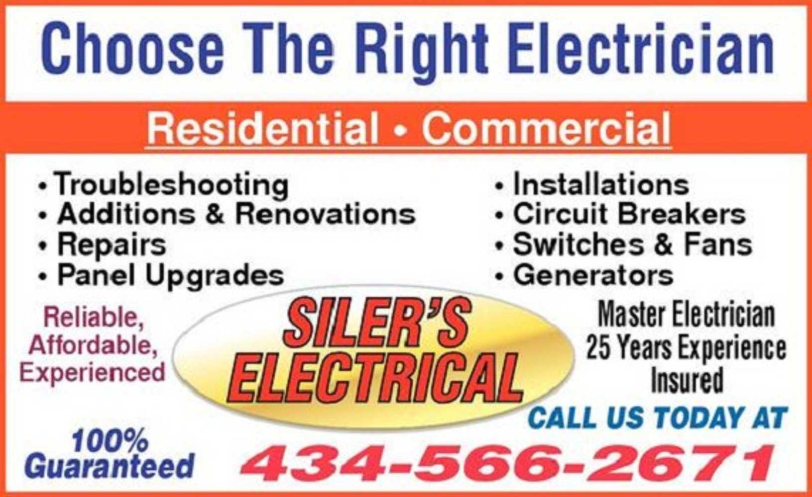 SILER'S ELECTRICAL SERVICE Project