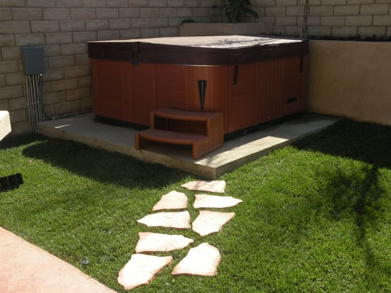 Orange County Outside Bar and Fireplace