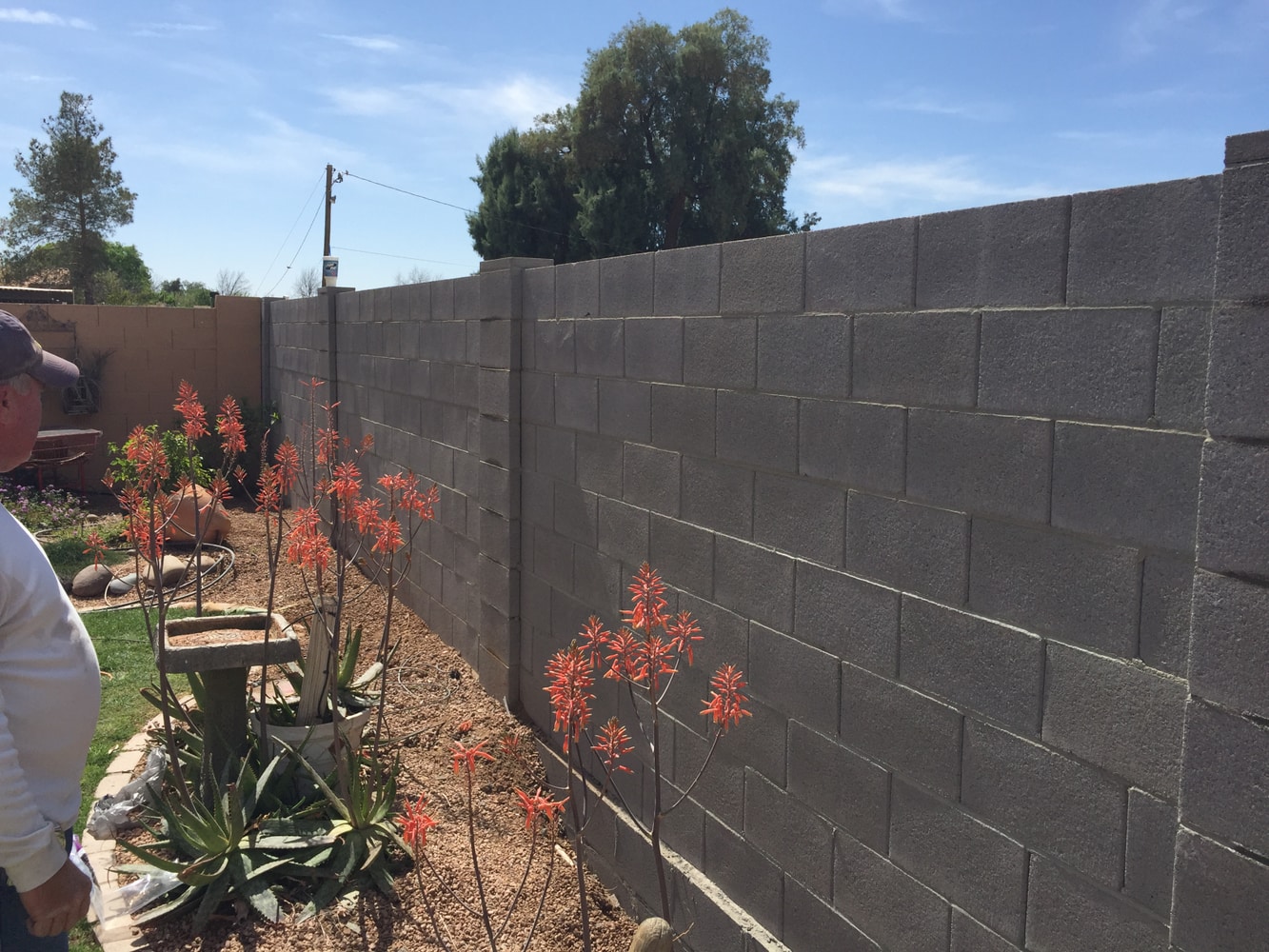 Block wall replacement
