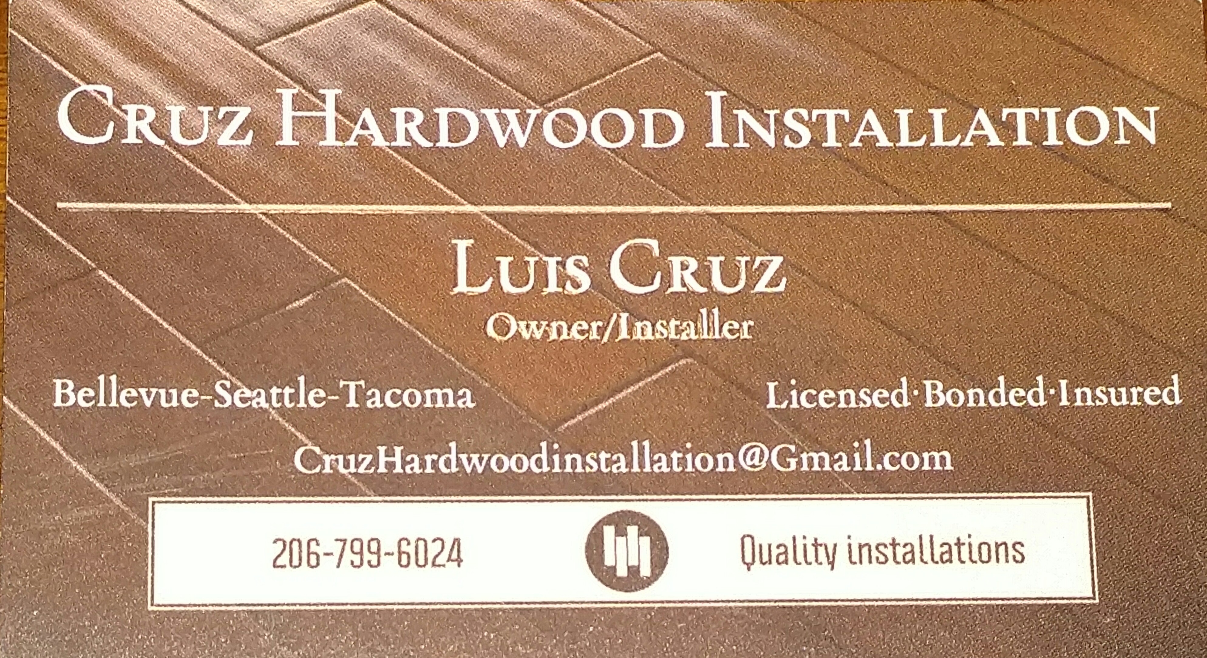 Cruz Hardwood Installation