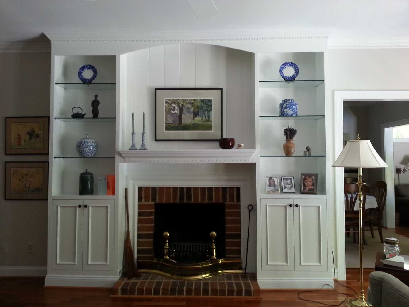 CUSTOM BOOKCASES