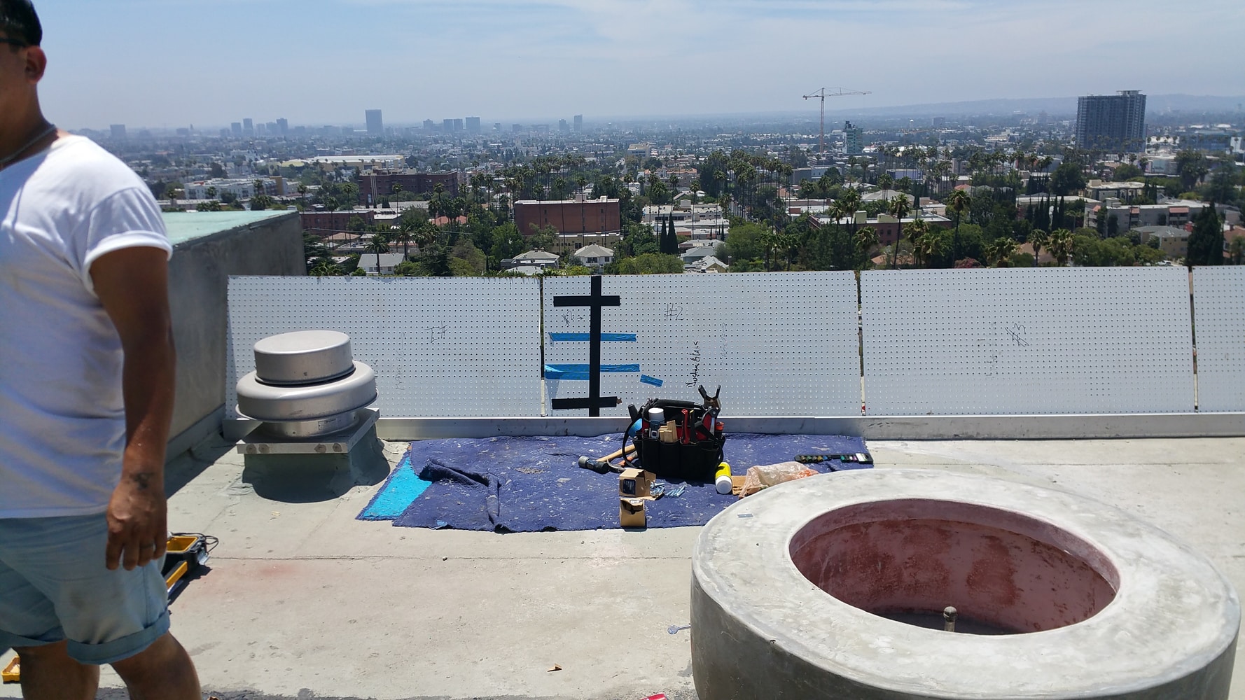 Rooftop Hollywod Hills