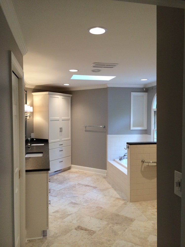 Master bathroom renovation