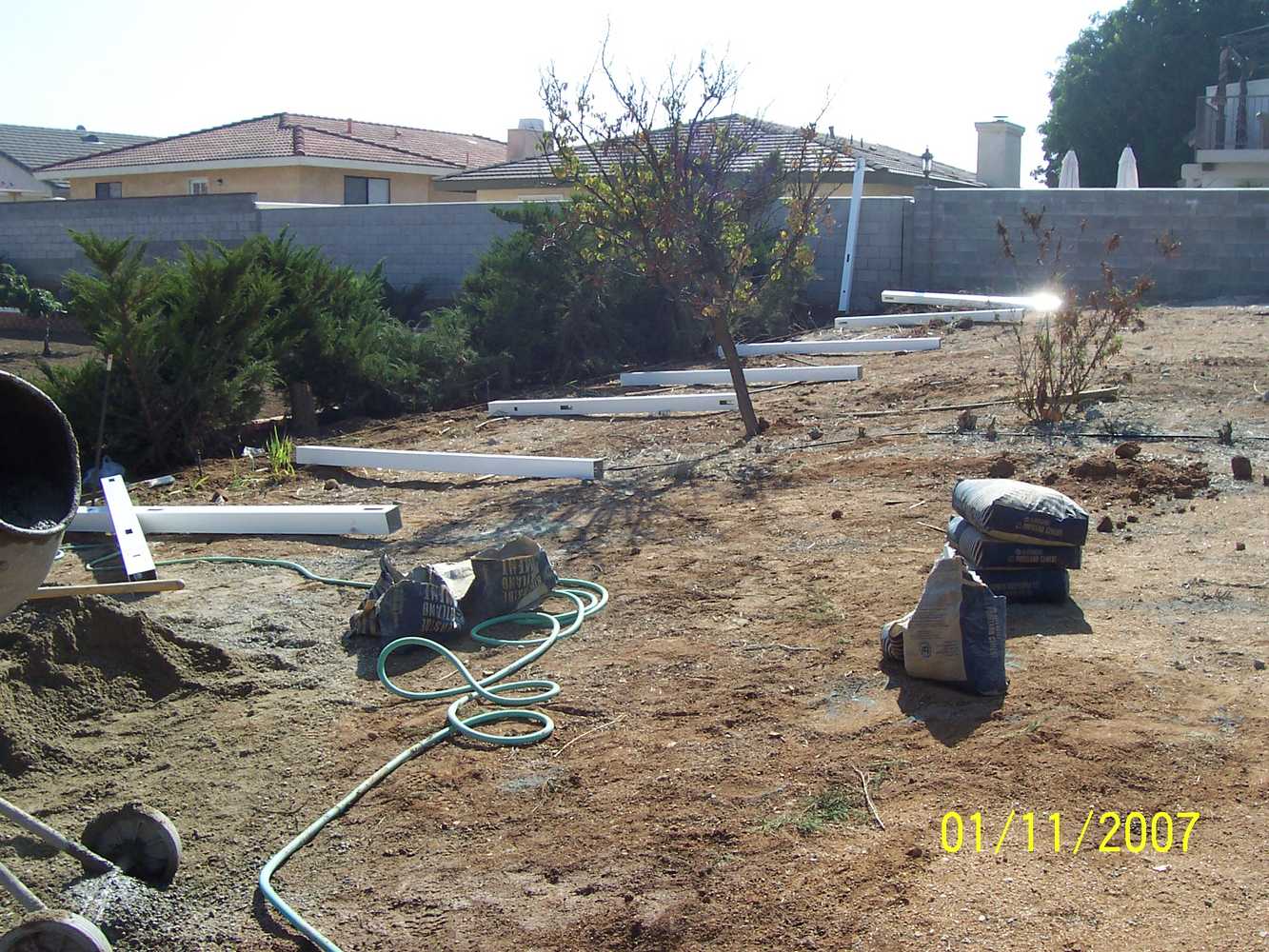 Landscape, concrete, sod and more