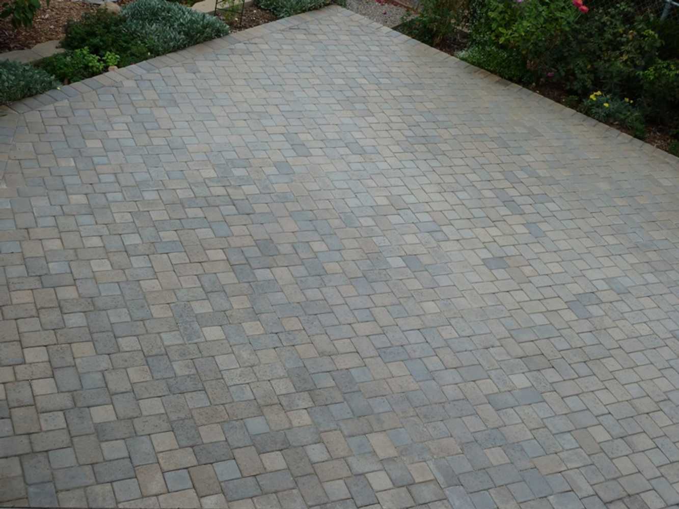Paver Brick driveway in San Diego County