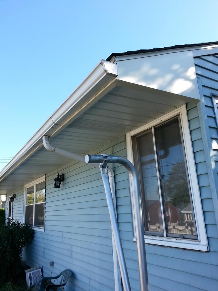 A covered patio we built.