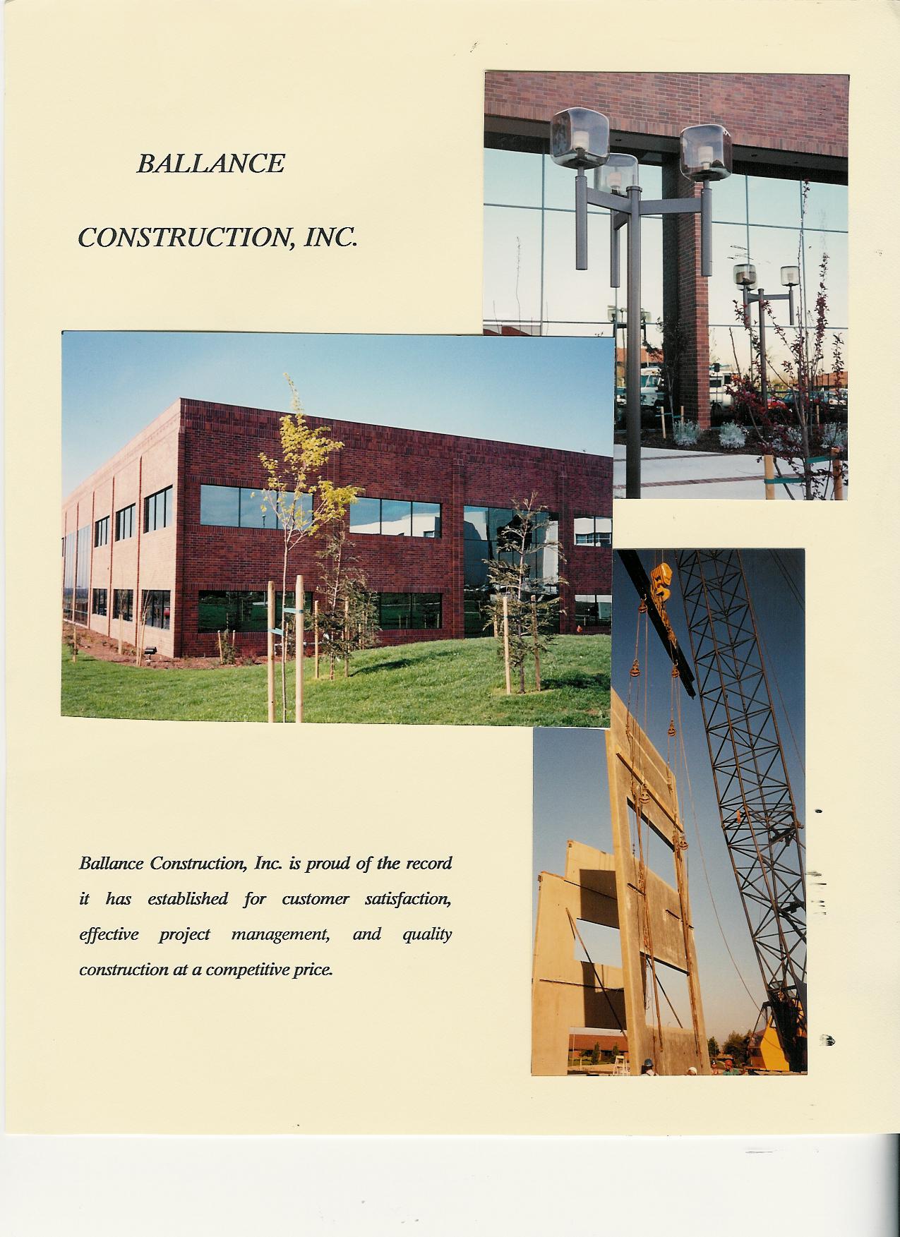 Ballance Construction Inc