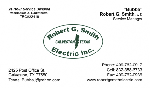 Robert G. Smith Electic. Inc