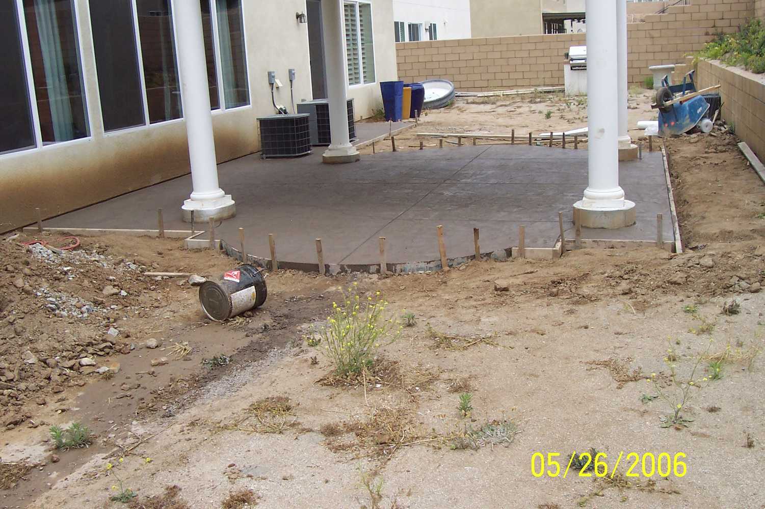 Landscape, concrete, sod and more