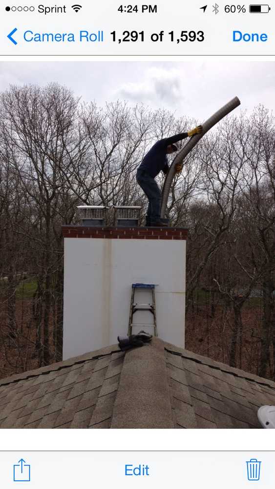 Photo(s) from father and son chimney sweep inc. liners east quogue newyork