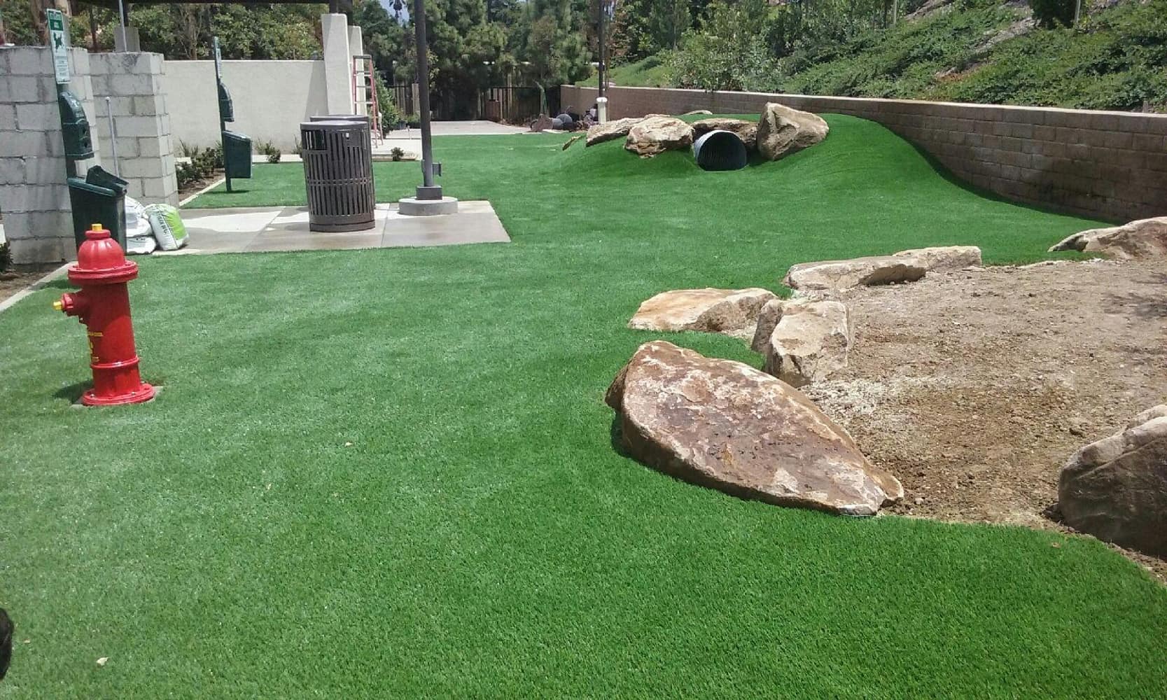 Saving water one yard at a time