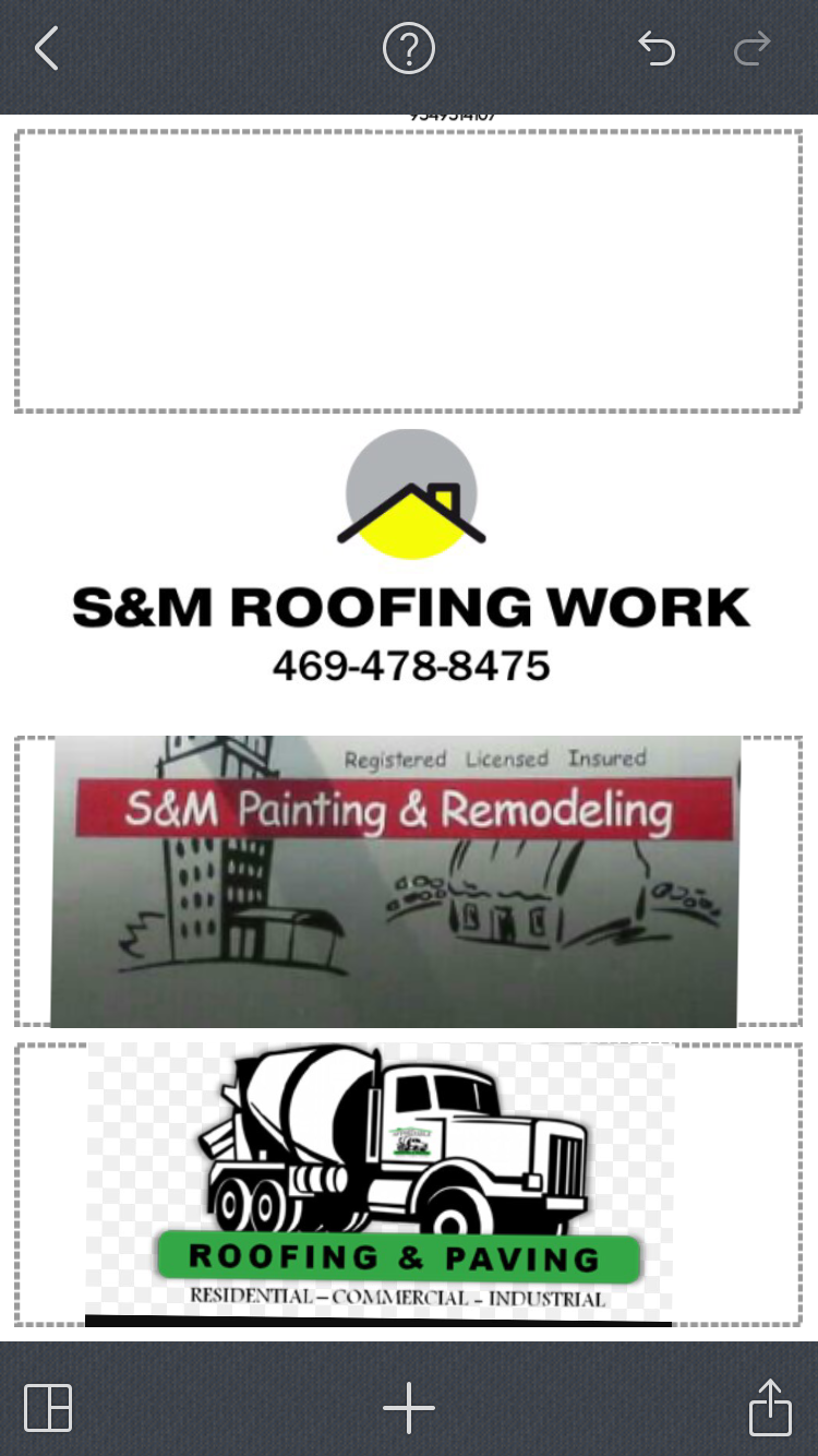 S&m remodeling in paving