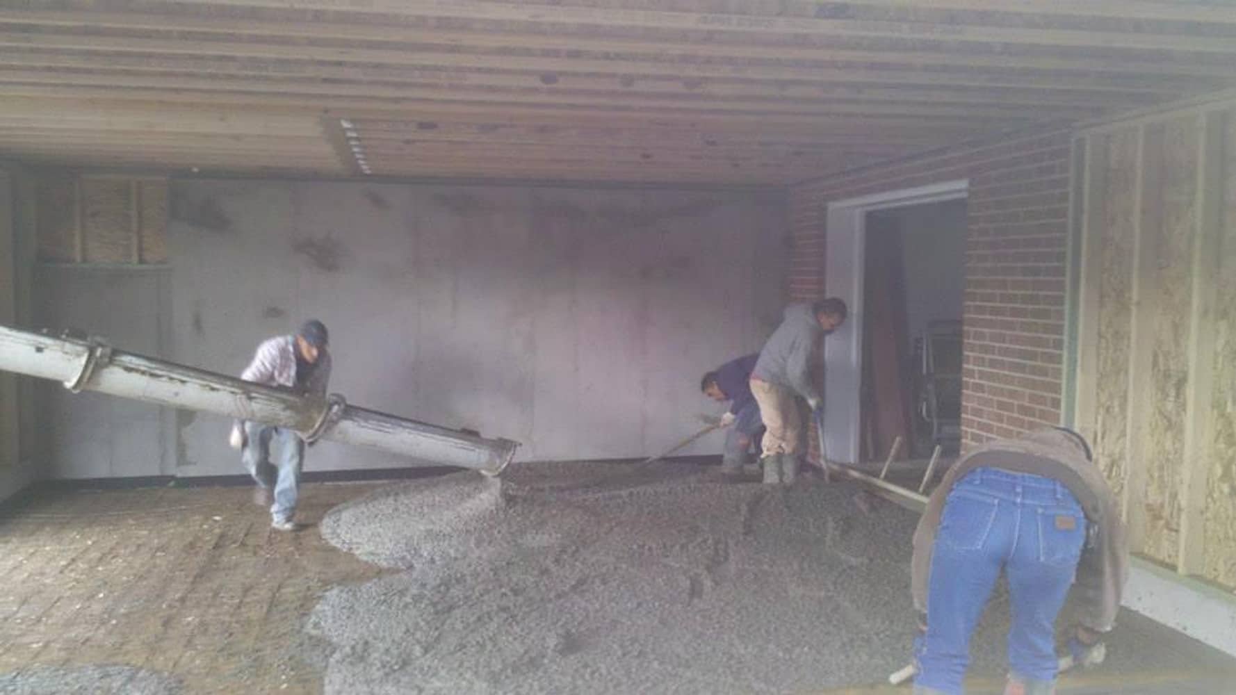 Master suite and garage addition 