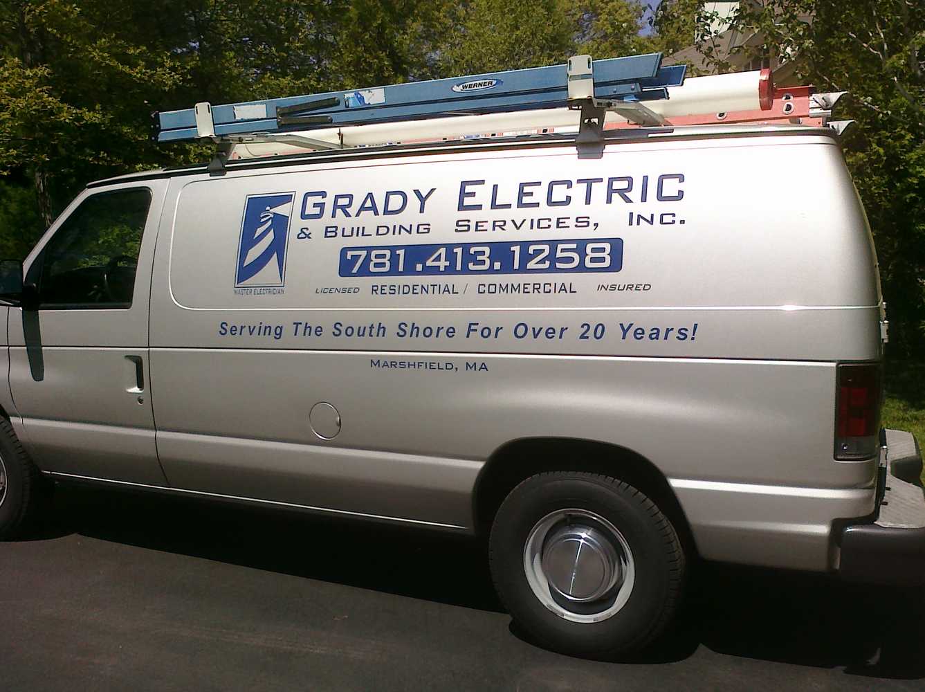 Grady Electric Work Van