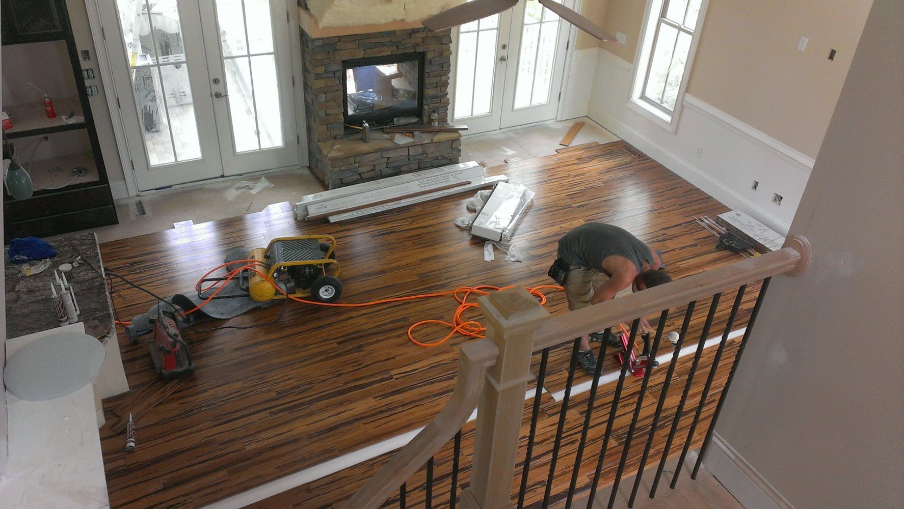 Tradesmen Flooring Project