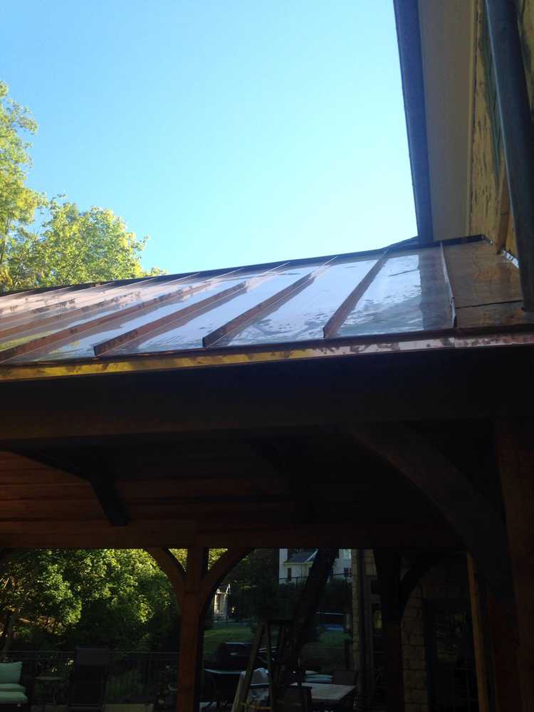 Cedar/copper