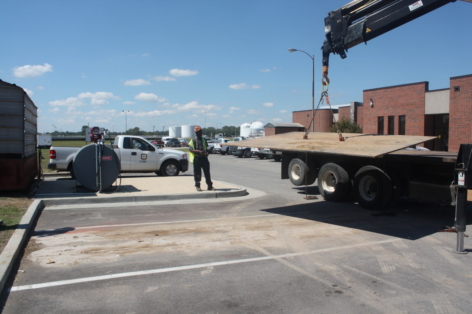 waste water treatment plant