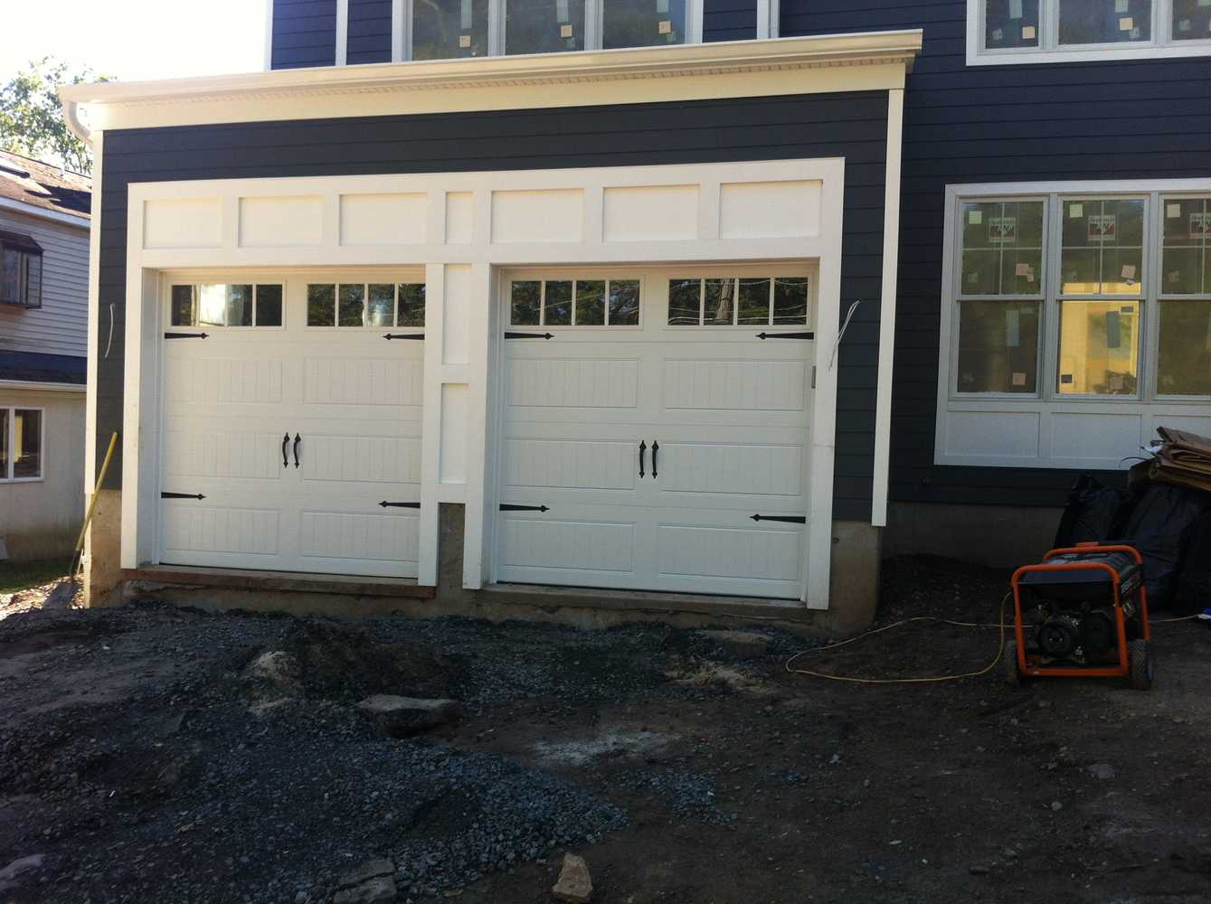 Elegant garage doors