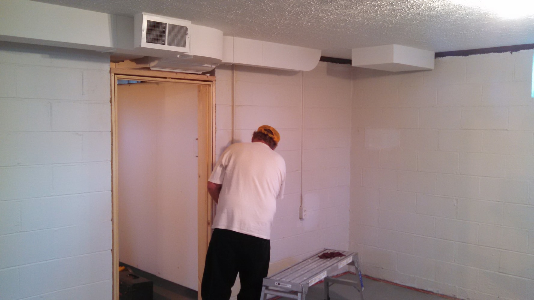 Basement room remodel