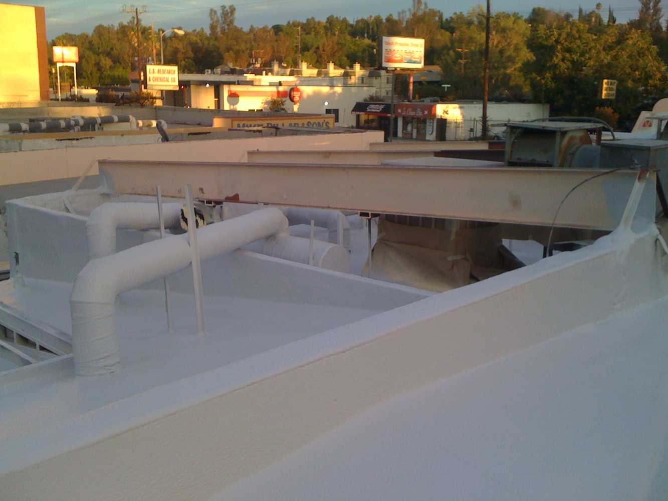 Uretech Commercial Roofing Project