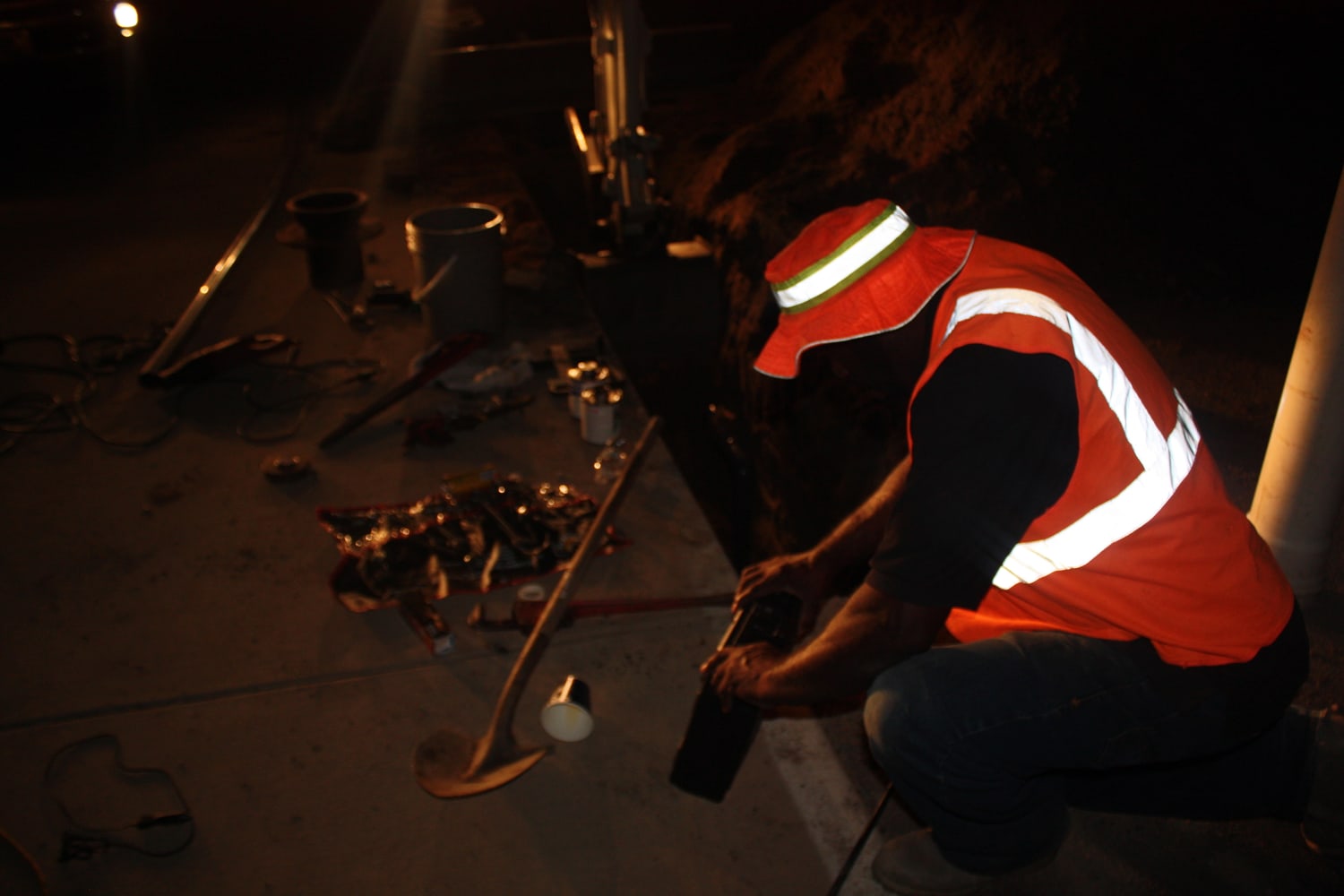 waste water treatment plant