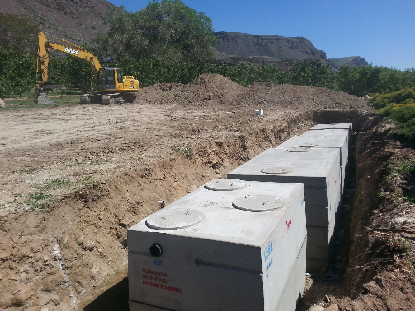 Project photos from R L Stewart Excavating