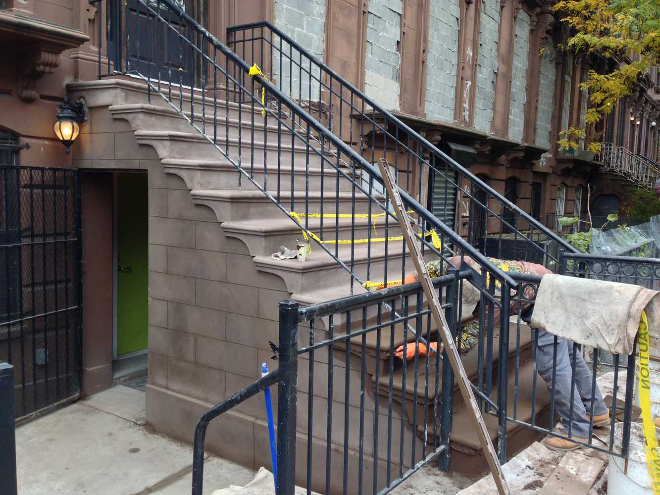 Projects by High Tech Construction Co.- Brownstone Facade Restoration Specialist