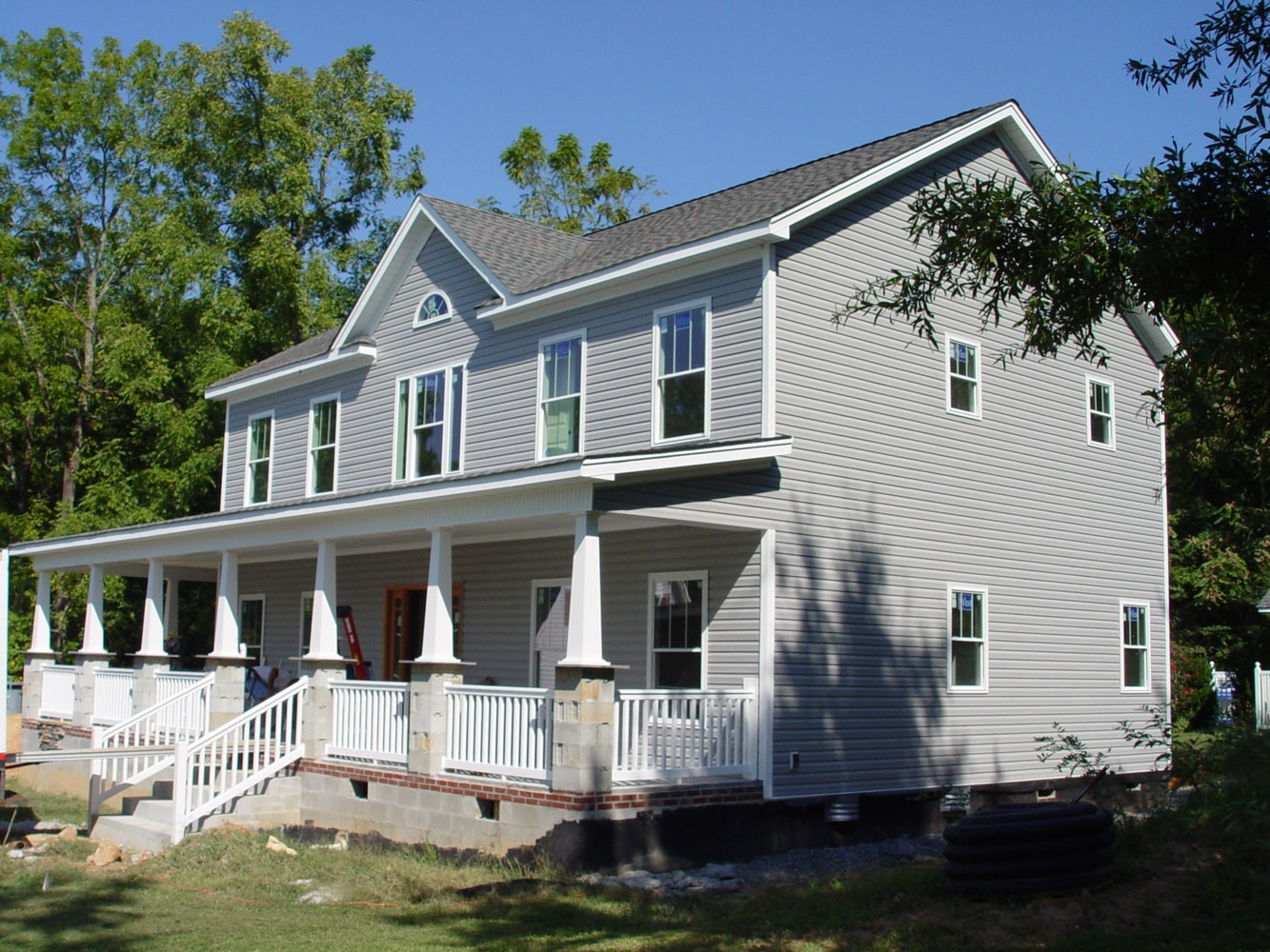 Turn of the century home demolished and new custom home built
