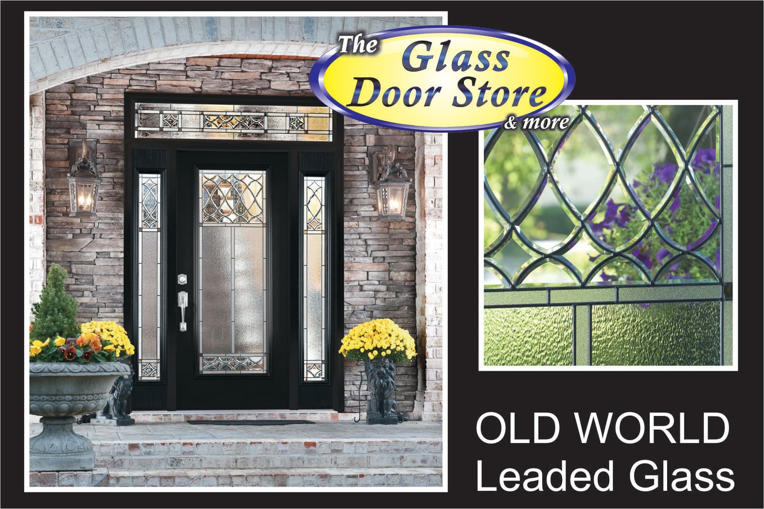 Wrought Iron glass doors for fiberglass exterior doors