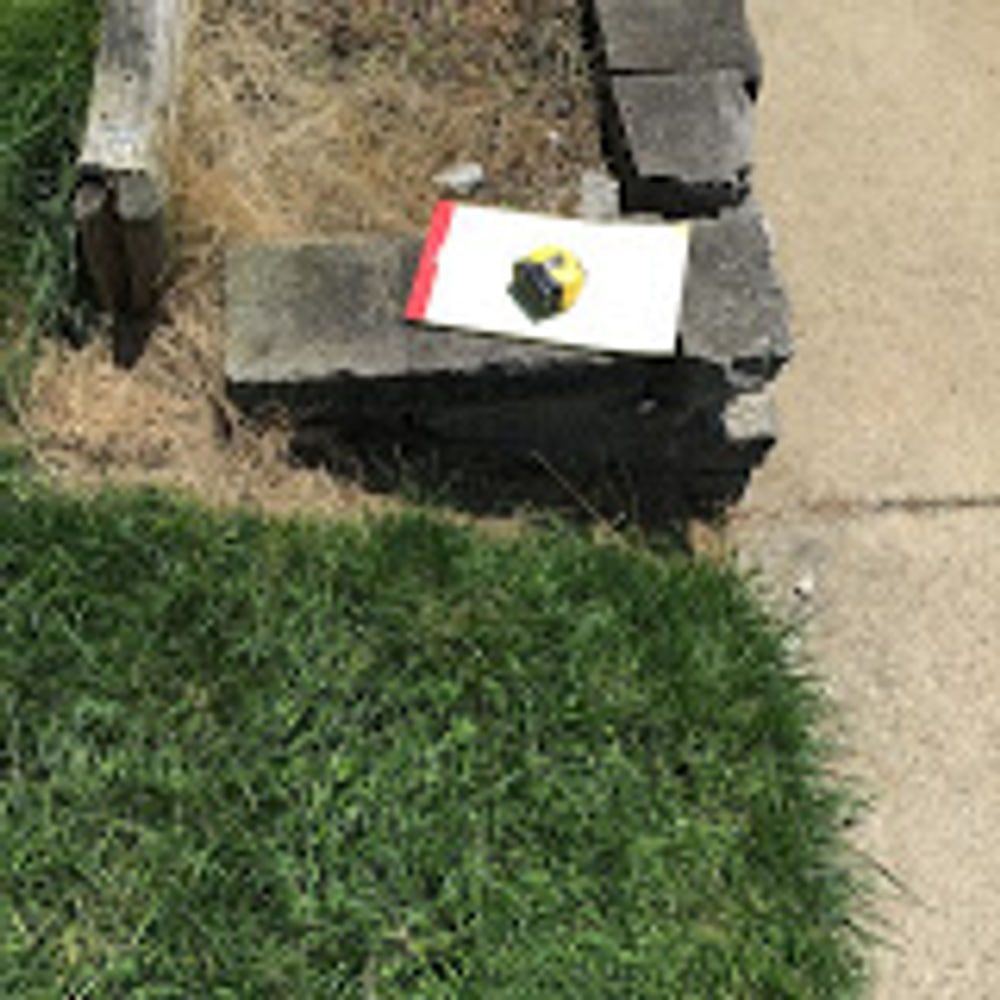 Ron's failing retaining wall. Westview, PA