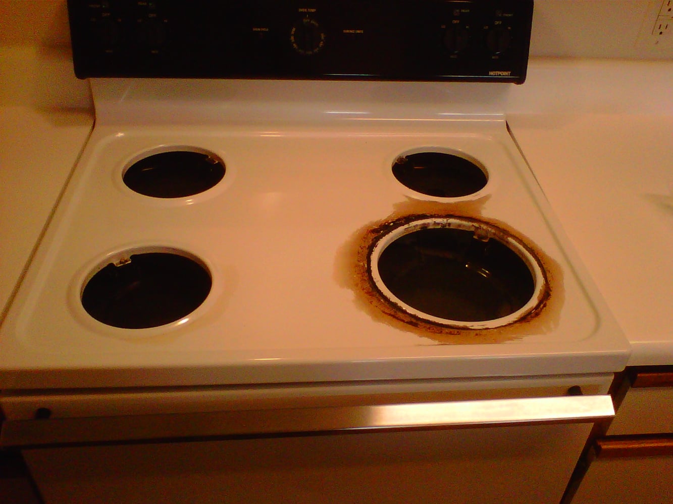 Top Stove in the kitchen