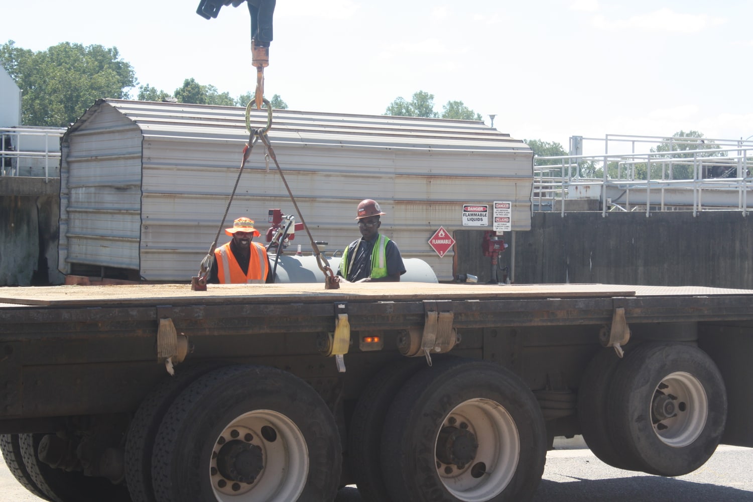 waste water treatment plant