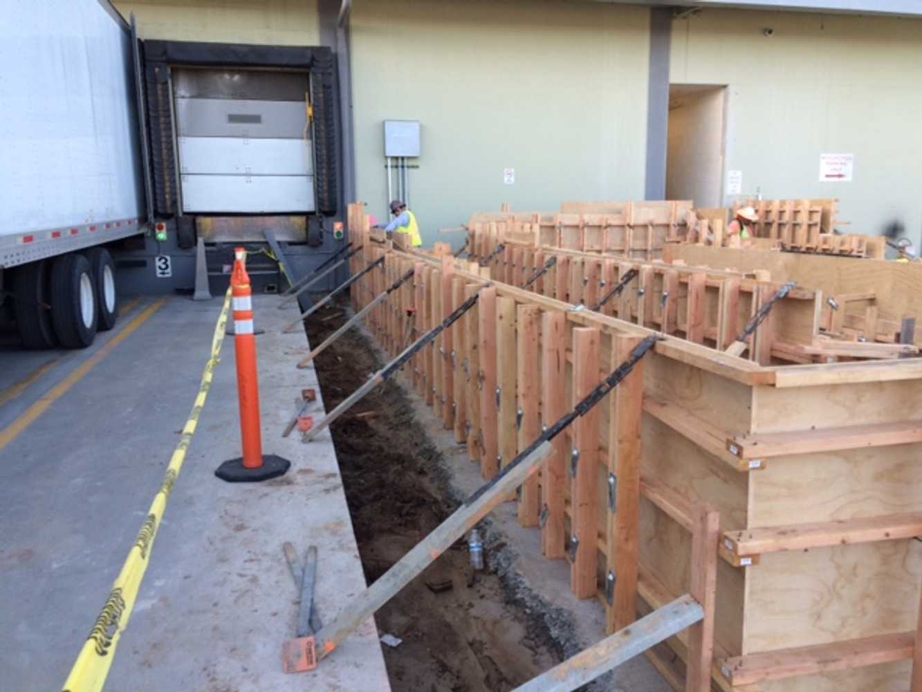 Albertsons Distribution Center, Brea, Ca. - Site Work