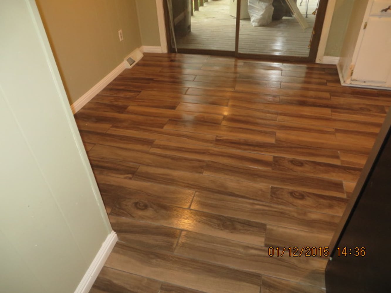 Ceramic Tile Installation / Bamboo Flooring