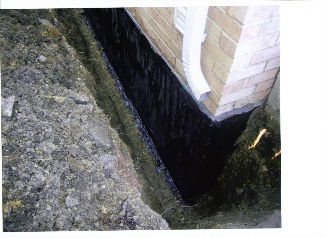 Foundation Waterproofing Outside