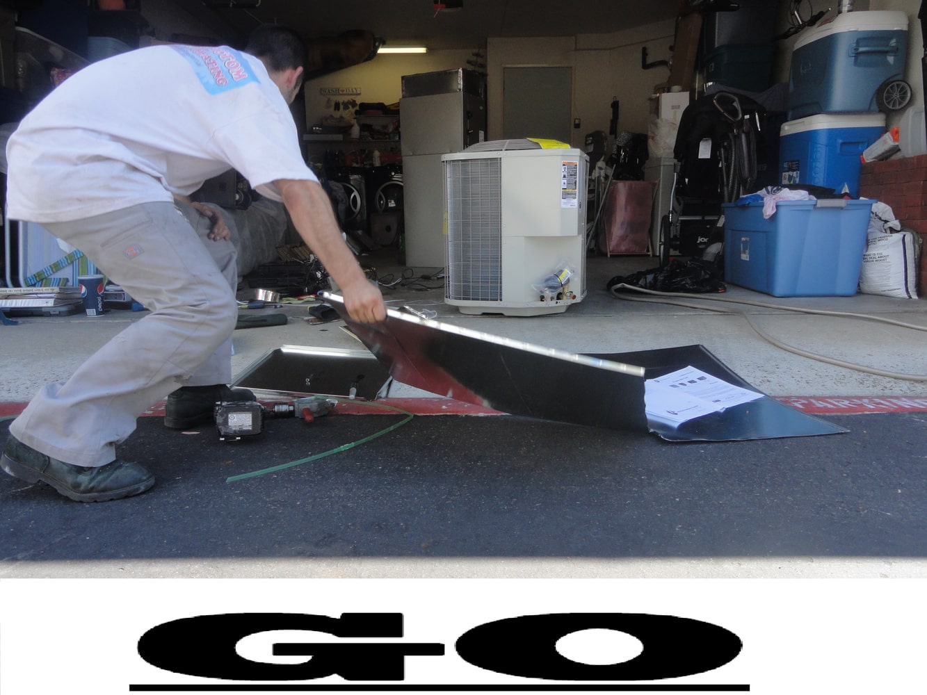 Chris Installs Sally's New Furnace 