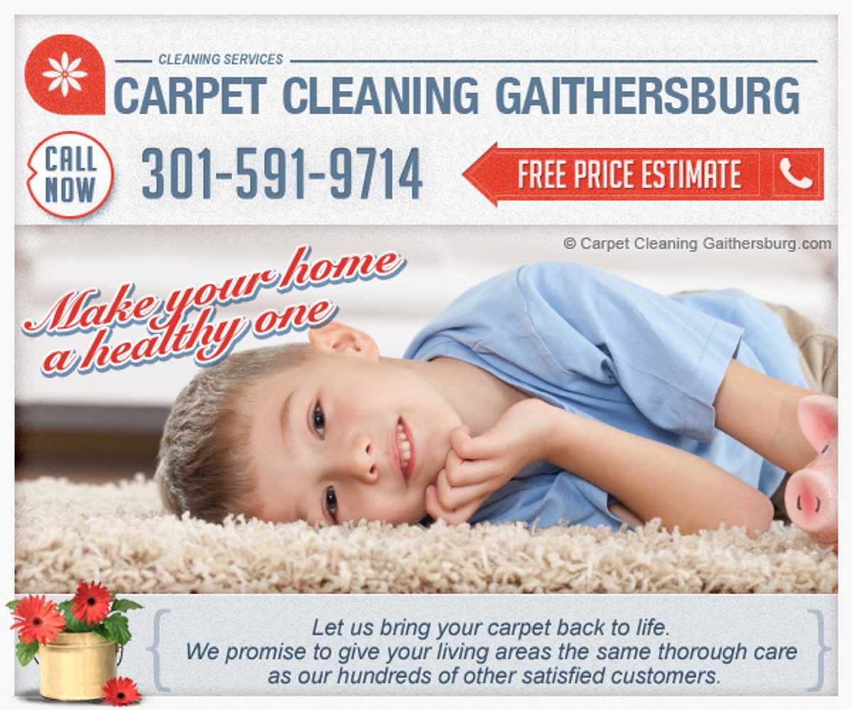 Carpet Cleaning Gaithersburg Project