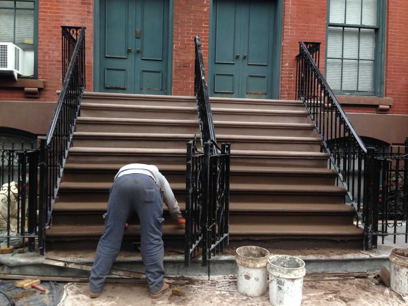 Projects by High Tech Construction Co.- Brownstone Facade Restoration Specialist