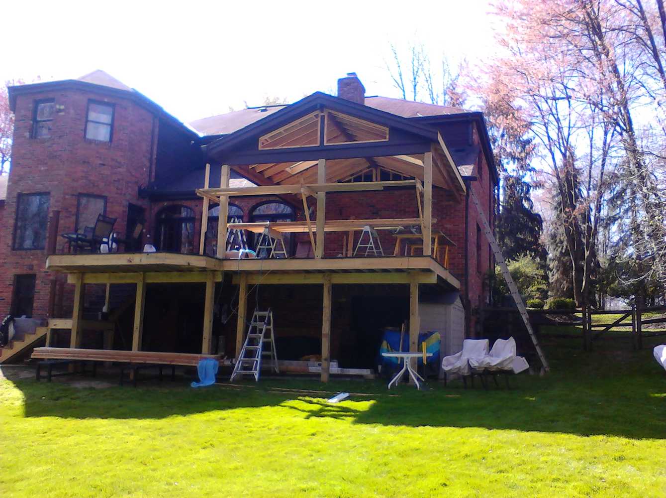 Project photos from Kevin Farrier