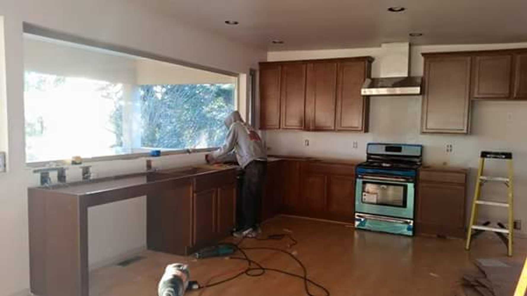 Kitchen Remodel/ Basement paint prep