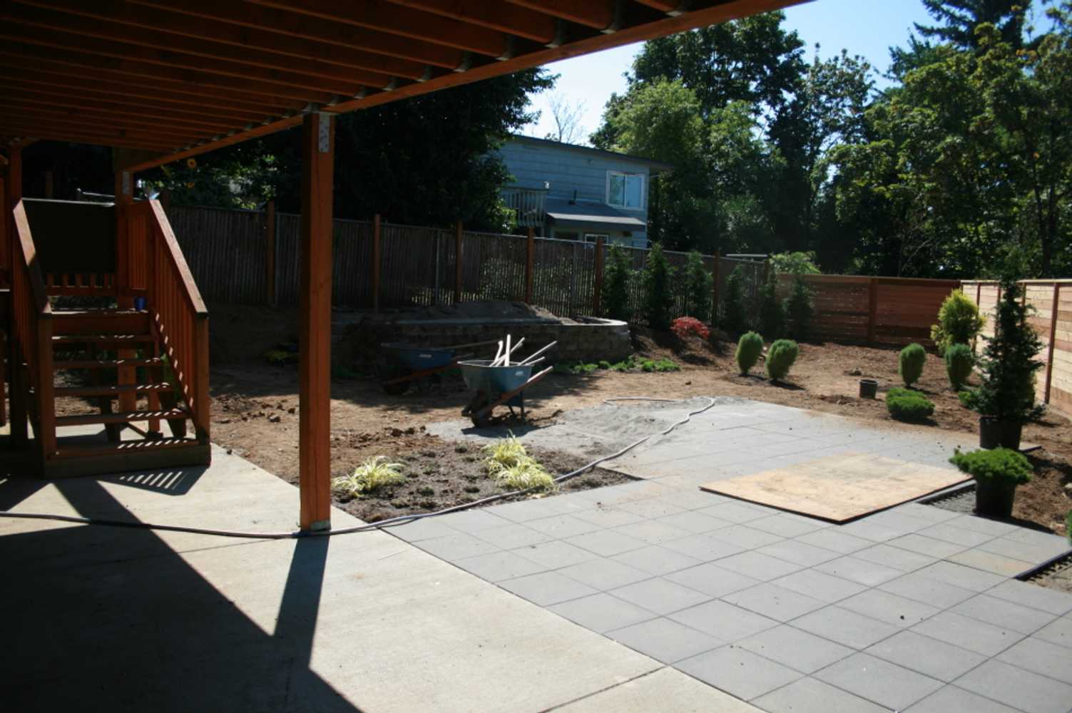 Landscape & patio Project 1